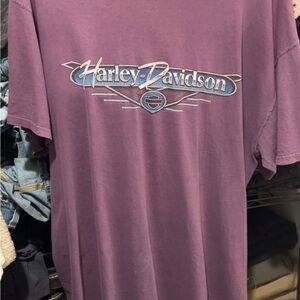 Harley-Davidson Purple Short Sleeve Tee